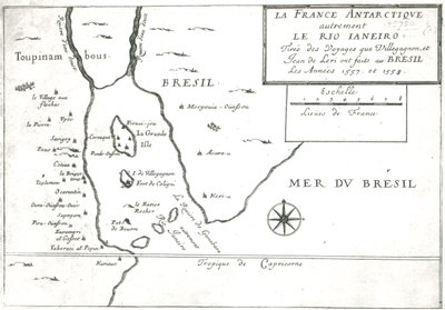 Rio Ianeiro, fra Villegagnons og Jean le Leris rejser i Brasilien 1557-1558 af French School